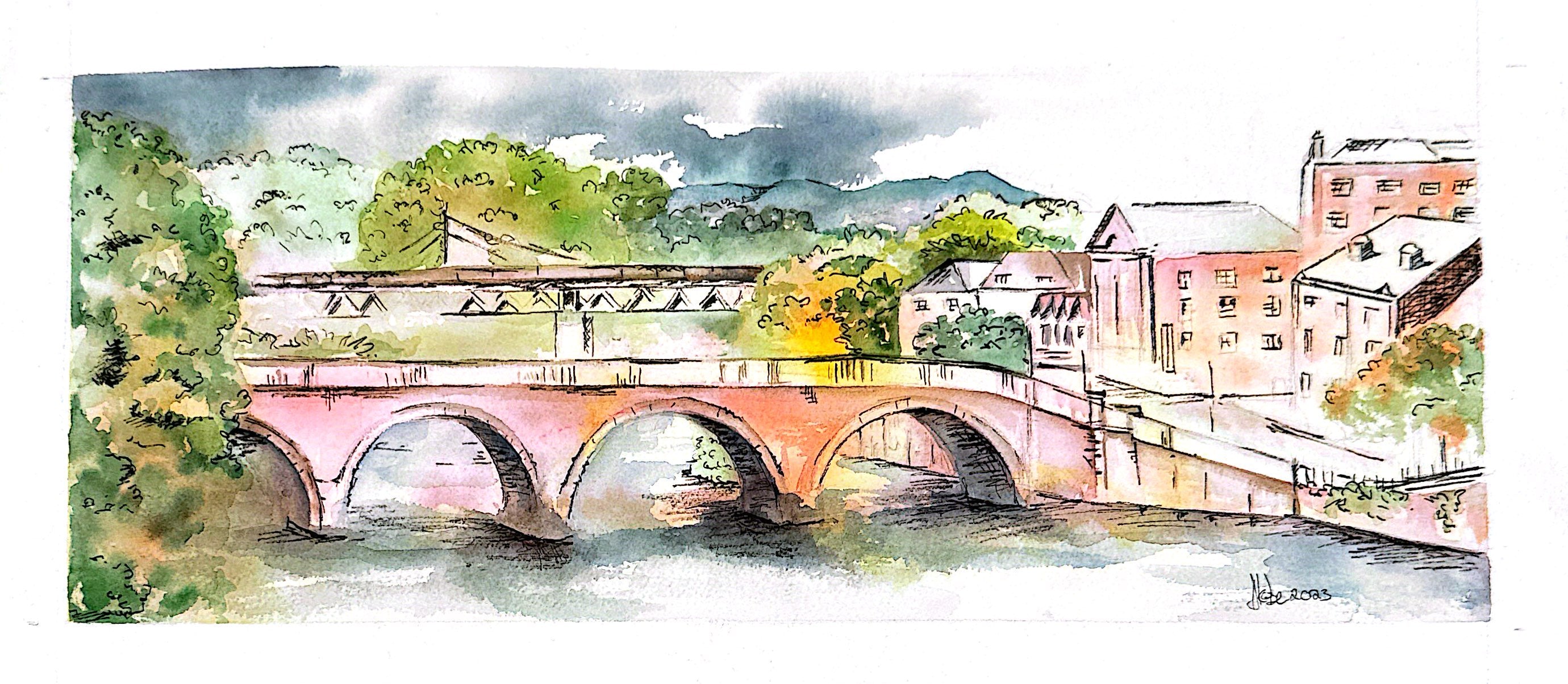 THE BRIDGE OVER WATER